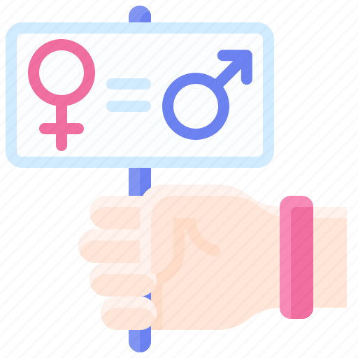 Woman, celebrate, equality, male, female, social movement icon - Download on Iconfinder