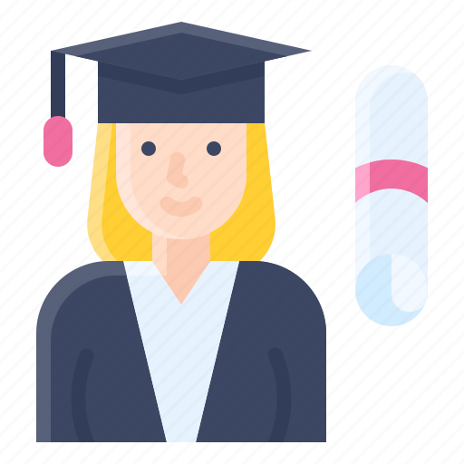 Woman, celebrate, education, female, learning icon - Download on Iconfinder