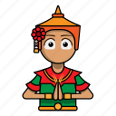 avatar, culture, dress, thailand, traditional, woman