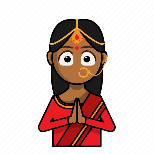 Avatar, culture, dress, india, traditional, woman icon - Download on Iconfinder