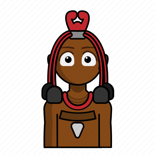 Avatar, culture, dress, himba, traditional, woman icon - Download on Iconfinder