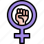 feminism, fist, power, activism, human rights, woman, womens day 