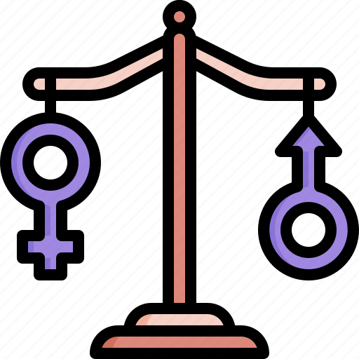 Balance, equality, gender, feminism, humanpictos, right, human icon - Download on Iconfinder