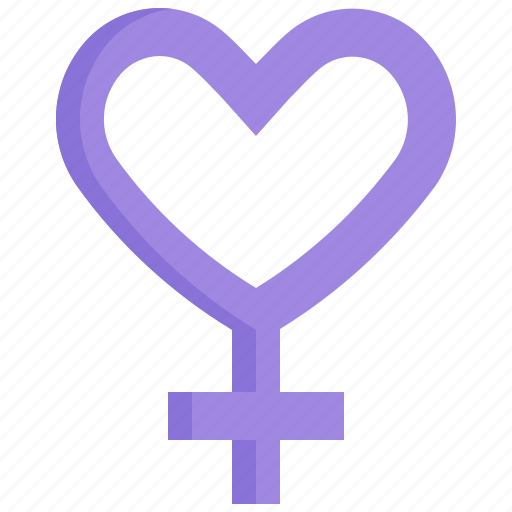 Heart, gender, female, womens day, woman icon - Download on Iconfinder