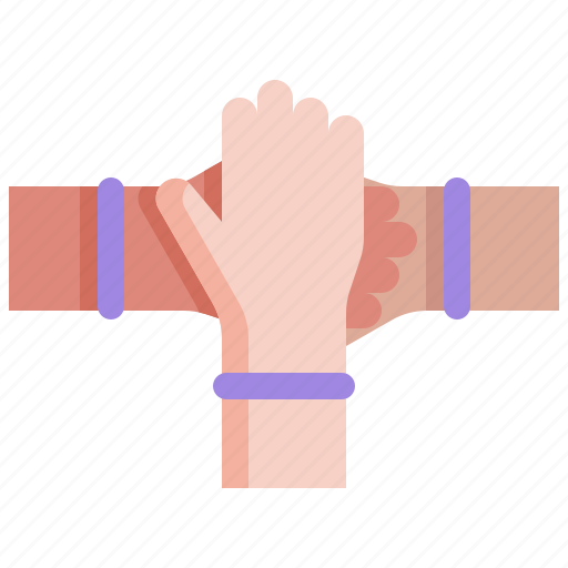Hand, trust, team, group, sport team, together, power icon - Download on Iconfinder