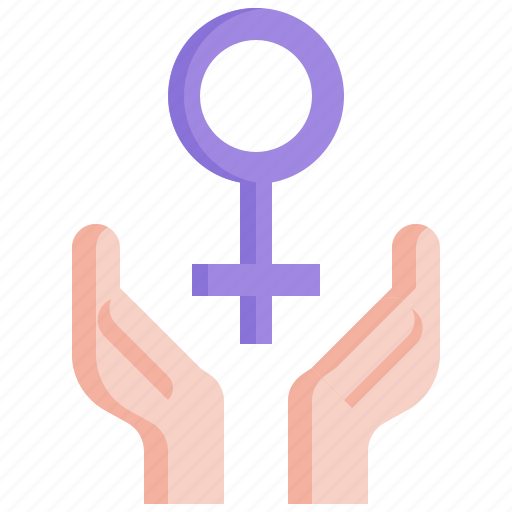 Female, hand, womens day, feminism, hands, gender, vindication icon - Download on Iconfinder
