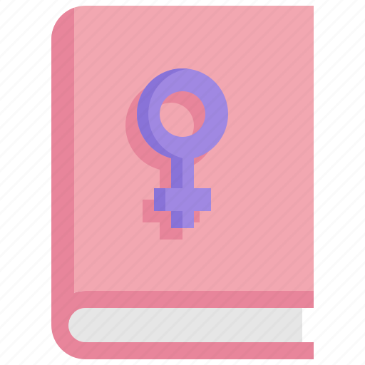 Book, women, woman, feminism, femenine, gender, education icon - Download on Iconfinder