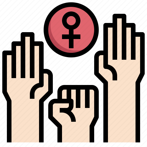 Protest, fist, punch, feminism, women icon - Download on Iconfinder