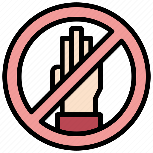 Stop, violence, no, prohibition, forbidden, fist icon - Download on Iconfinder