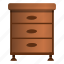 bedroom, brown, cabinet, drawer, dresser, table 