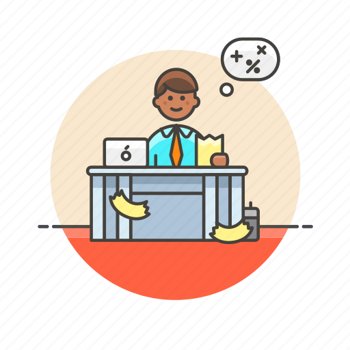 Billing, financial, work, business, job, man, office icon - Download on Iconfinder