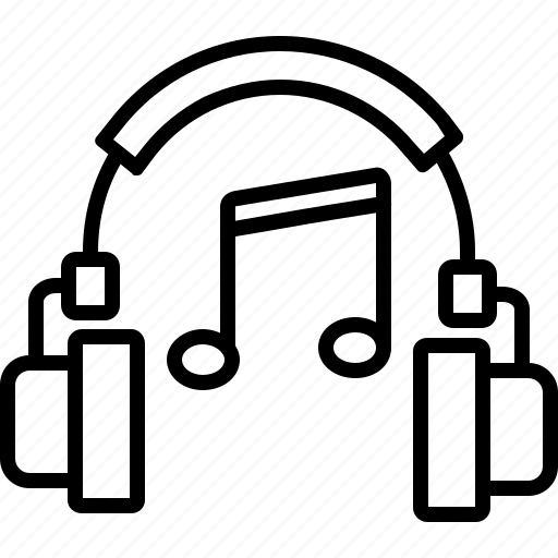 Audio, headphones, listen, media, music, sound icon - Download on Iconfinder