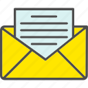 email, envelope, letter, mail, message, 1