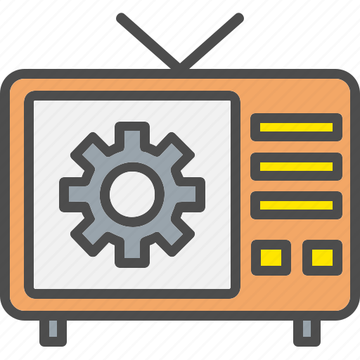 Television, maintenance, service, repair, tool icon - Download on Iconfinder