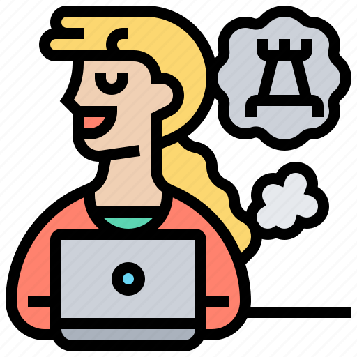 Business, effective, laptop, strategically, work icon - Download on Iconfinder