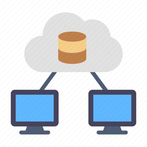 Business database, cloud database, cloud server, computer connection, server connection icon - Download on Iconfinder