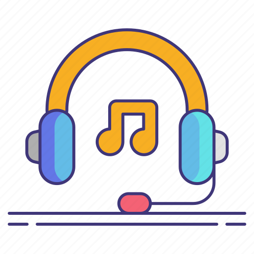 Headphone, headset, music icon - Download on Iconfinder