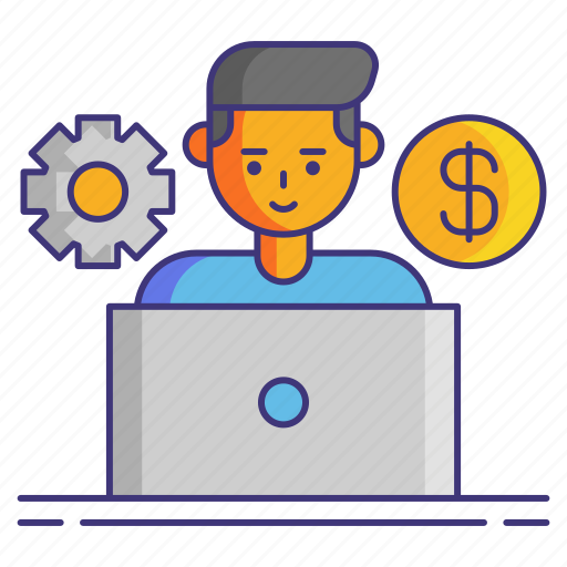 Employed, employment, self icon - Download on Iconfinder