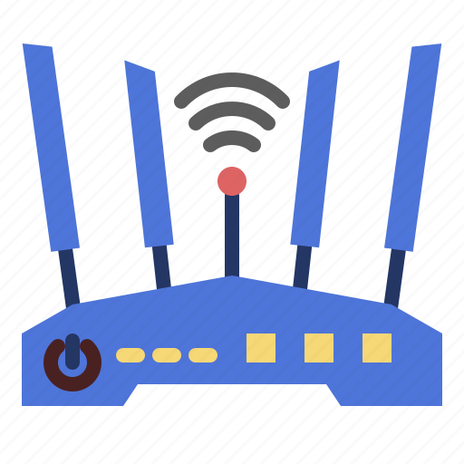 Workfromhome, router, wifi, wireless, network, modem icon - Download on Iconfinder