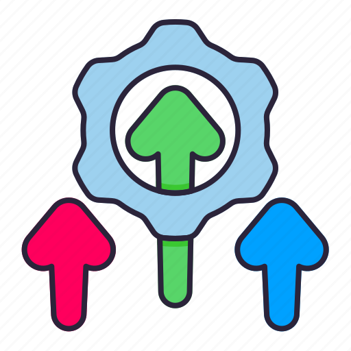 Setting, up, configuration, arrow icon - Download on Iconfinder