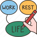 manage, work, lifestyle, balance, wellness