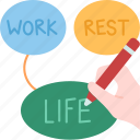 manage, work, lifestyle, balance, wellness