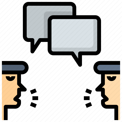 Consulting, talk, debate, sharing, opinion, speaking, interaction icon - Download on Iconfinder