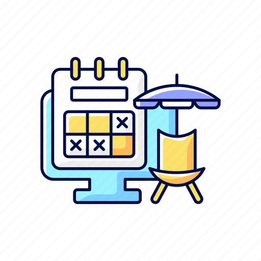 Calendar, vacation, holiday, remote work icon - Download on Iconfinder