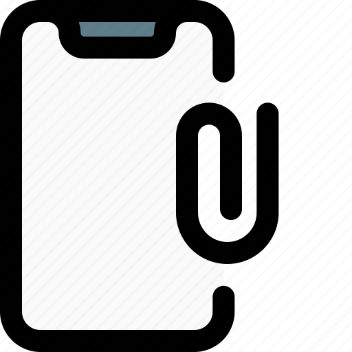 Paper, clip, smartphone, work icon - Download on Iconfinder