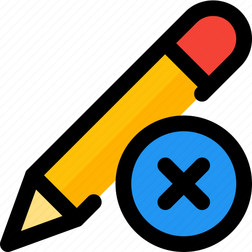 Pencil, remove, work, office icon - Download on Iconfinder