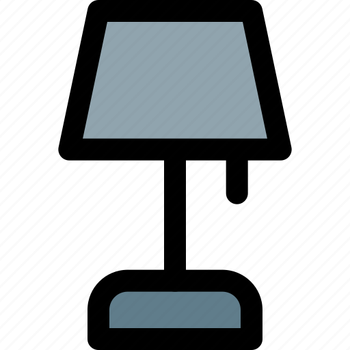 Table, lamp, two, work, office icon - Download on Iconfinder