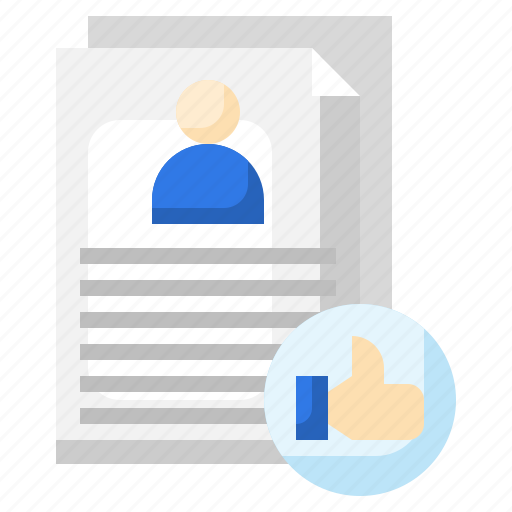 Like, identity, jobs, employee, office, file icon - Download on Iconfinder