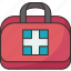 first, aid, kit, medical, box 