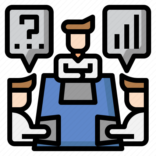 Discussion, meeting, focus, group, discuss, brainstorming icon - Download on Iconfinder