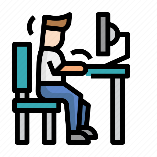 Office, syndrome, headache, fatigue, diligent, persistence icon - Download on Iconfinder