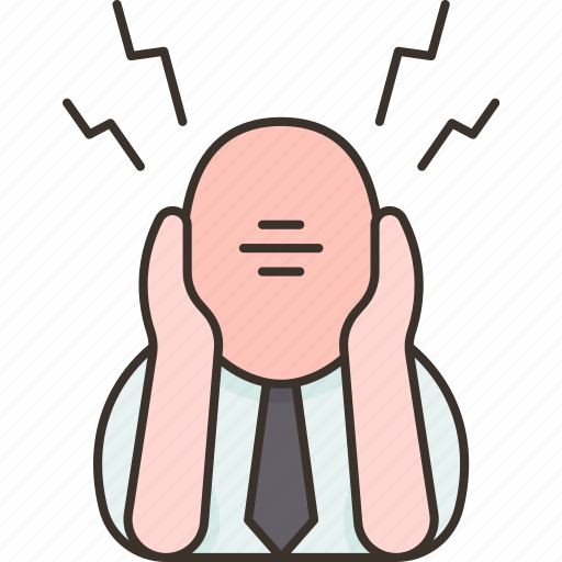 Stress, anxiety, pressure, worry, problems icon - Download on Iconfinder