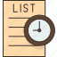 time, management, task, list, appointment 