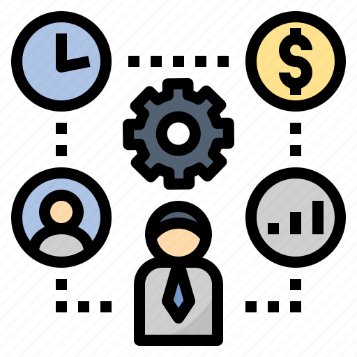 Businessman, employee, executive, management, workaholic icon - Download on Iconfinder