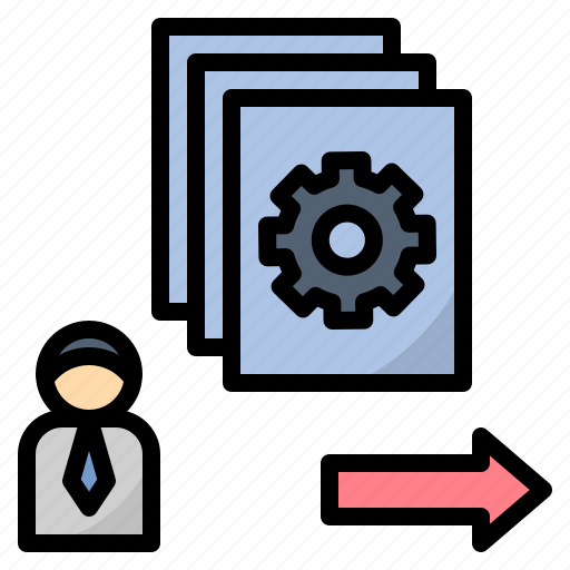 Document, employee, job, work, workaholic icon - Download on Iconfinder