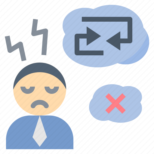 Blur, confuse, disorder, stress, unhappy icon - Download on Iconfinder