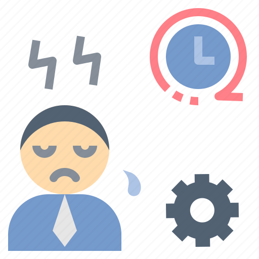 Force, overwork, pressure, stress, tired icon - Download on Iconfinder