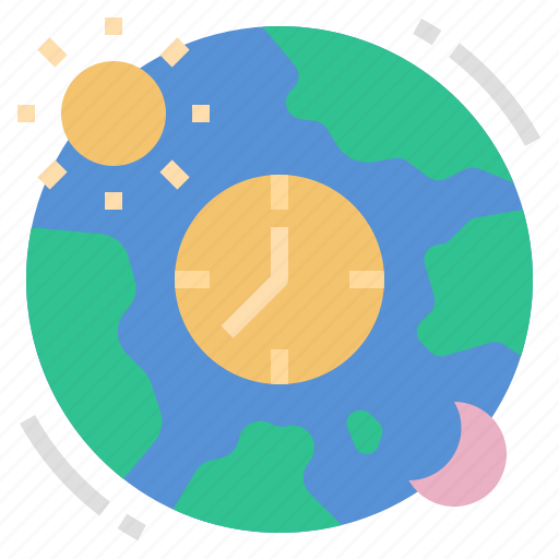 Time, location, zone, night, globe, time zone, day and night icon - Download on Iconfinder