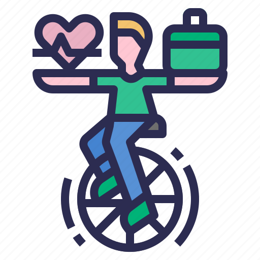 Balance, life, work, stability, lifestyle, health, equality icon - Download on Iconfinder