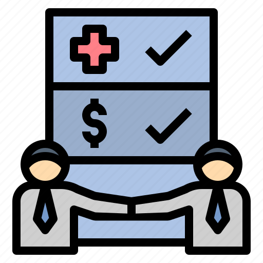 Accept, agreement, compensation, coverage, welfare icon - Download on Iconfinder