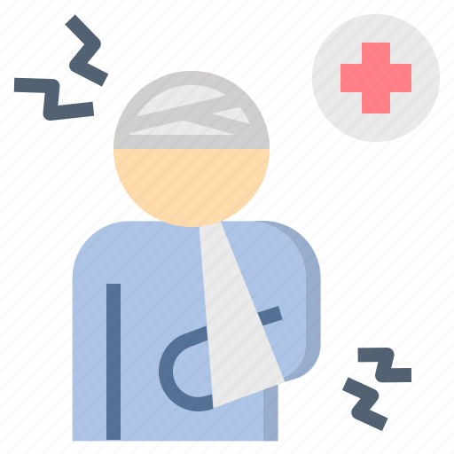 Disable, hurt, injury, recuperate, treat icon - Download on Iconfinder