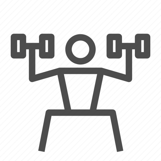 Exercise, fitness, gym, sport, training, weight, workout icon - Download on Iconfinder