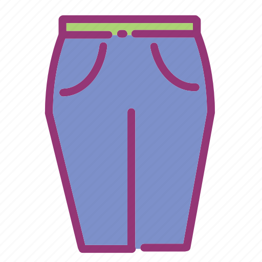 Bottoms, clothes, fitness, gym, pants, sports, workout icon - Download on Iconfinder
