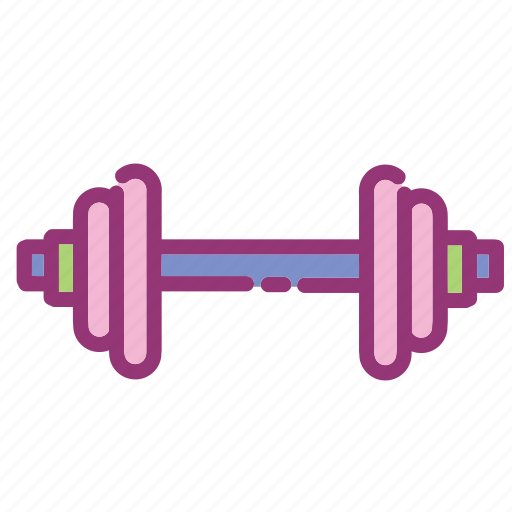 Dumbell, equipment, fitness, gym, sports, weights, workout icon - Download on Iconfinder
