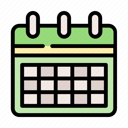 Calendar, schedule, workplace icon - Download on Iconfinder