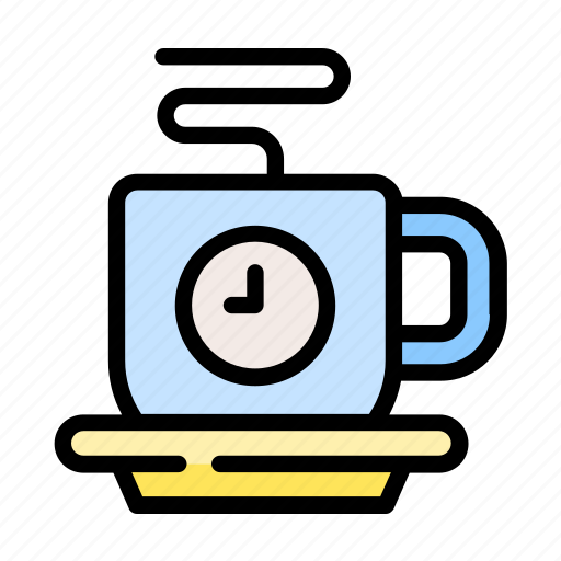 Coffee, schedule, time, workplace icon - Download on Iconfinder